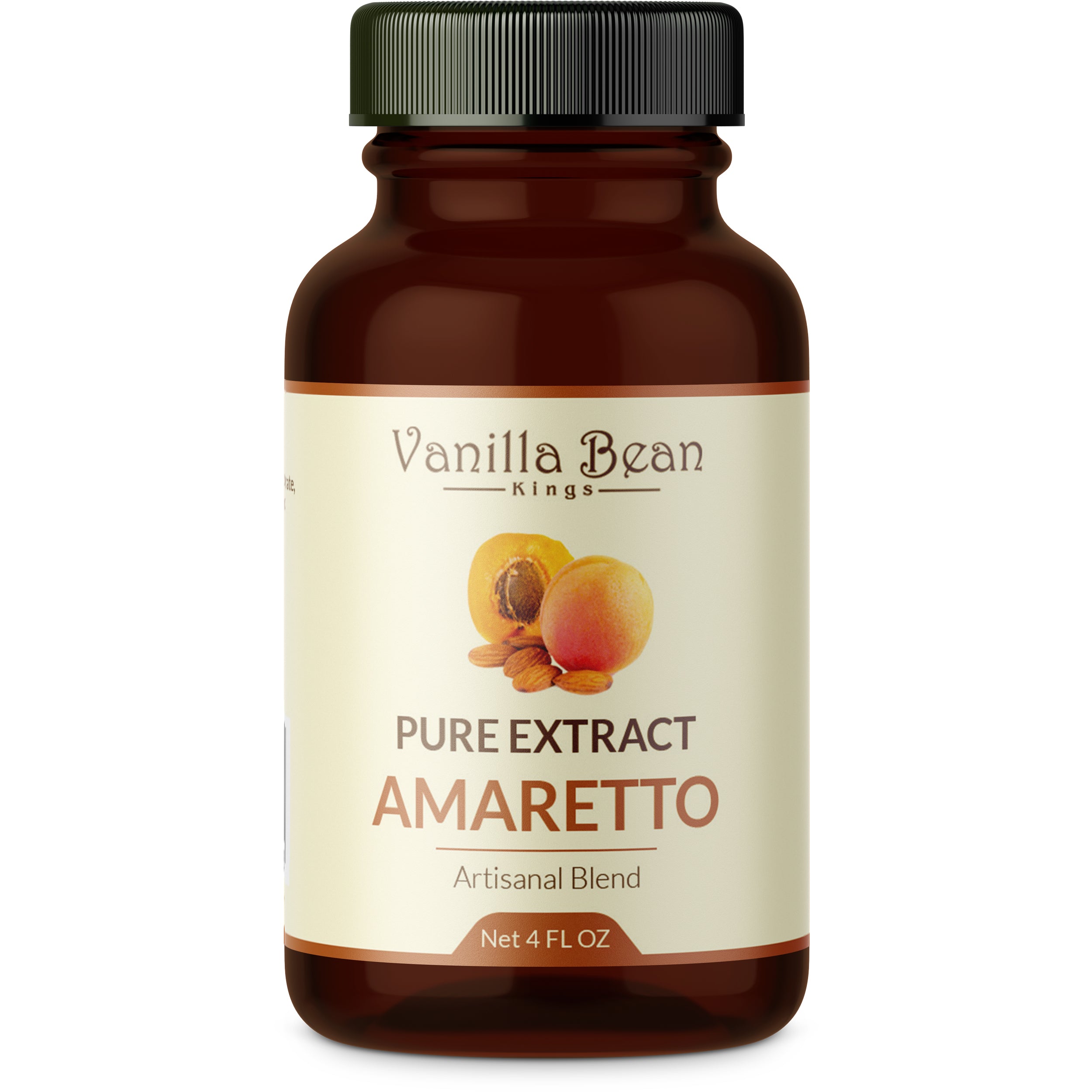 Pure Amaretto Extract - 4 fl oz – Vanilla Bean Kings