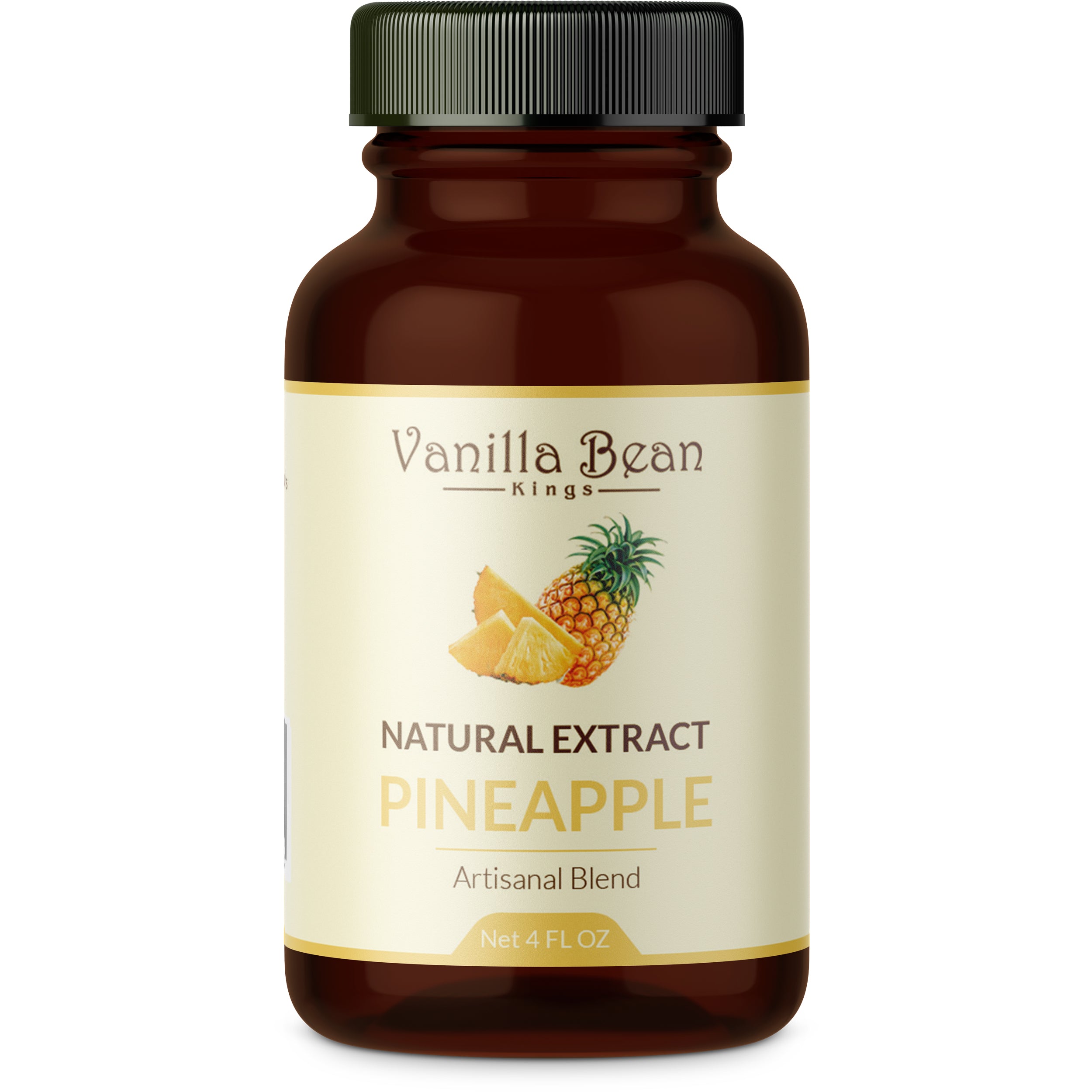 Natural Pineapple Extract - 4 fl oz – Vanilla Bean Kings