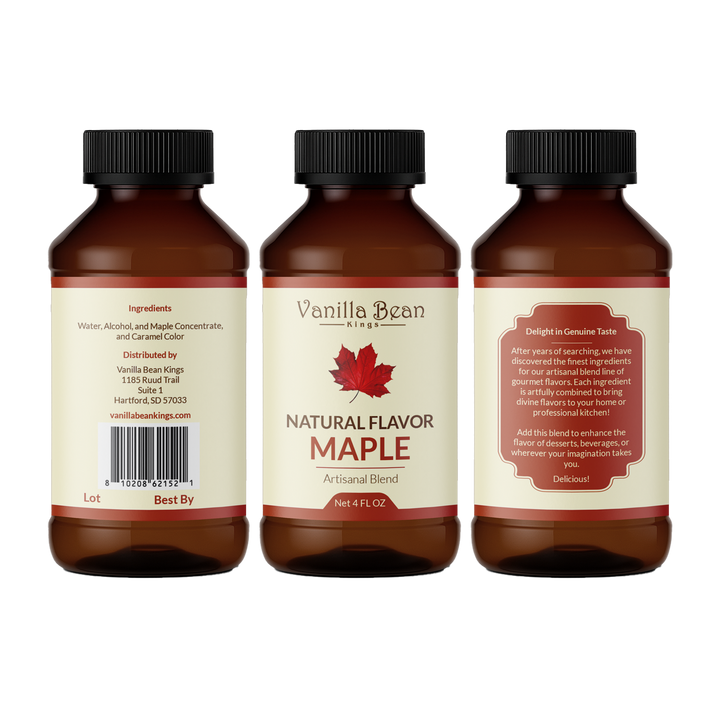Pure Maple Extract – Vanilla Bean Kings