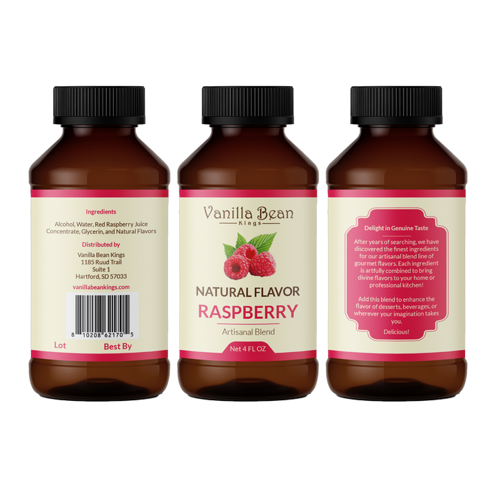 Pure Raspberry Extract – Vanilla Bean Kings