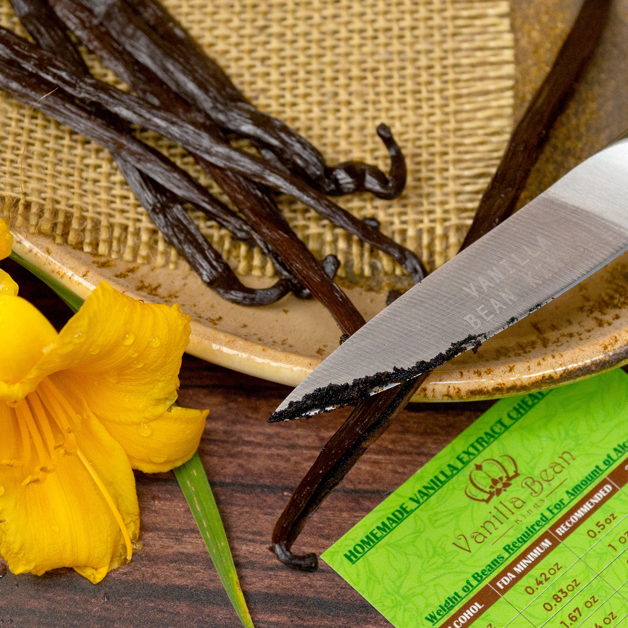 Rwanda Vanilla Beans Grade A Whole Pods – Vanilla Bean Kings
