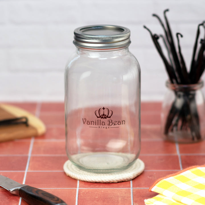vanilla bean kings mason jar