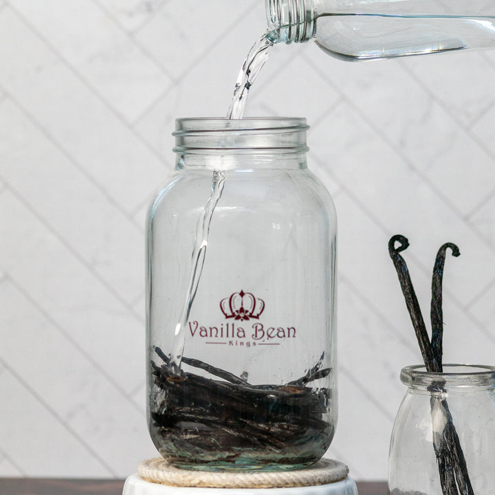 vanilla bean kings mason jar
