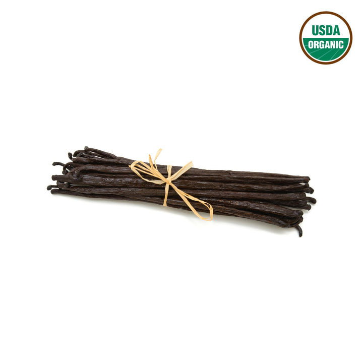 10 pack of Madagascar vanilla beans with USDA organic seal