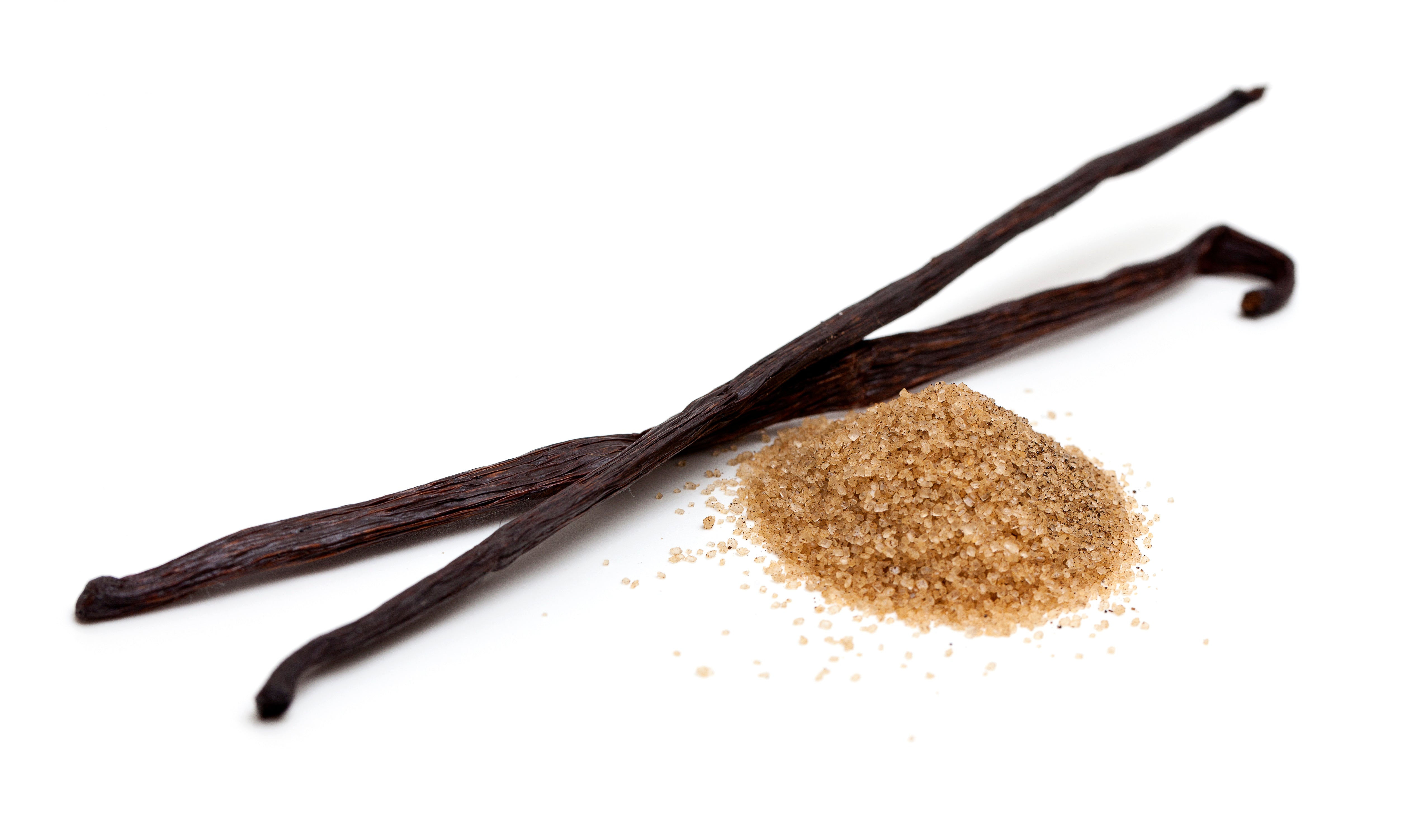 2 vanilla beans and sugar