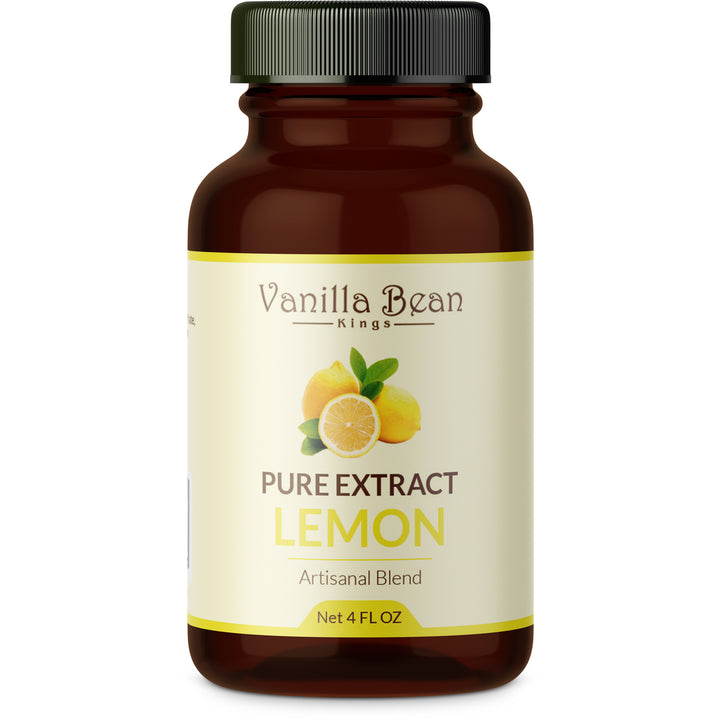 lemon extract 4 oz bottle