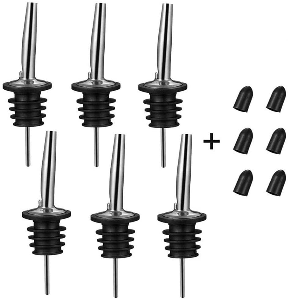 6 pack of bottle pourers