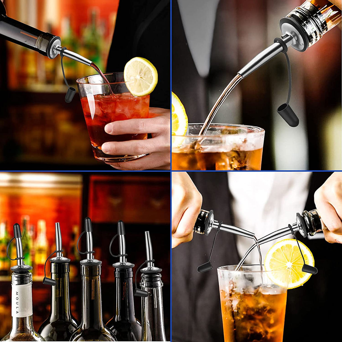 Extract Bottle Pourer with Stopper for Glass Bottles – Vanilla Bean Kings