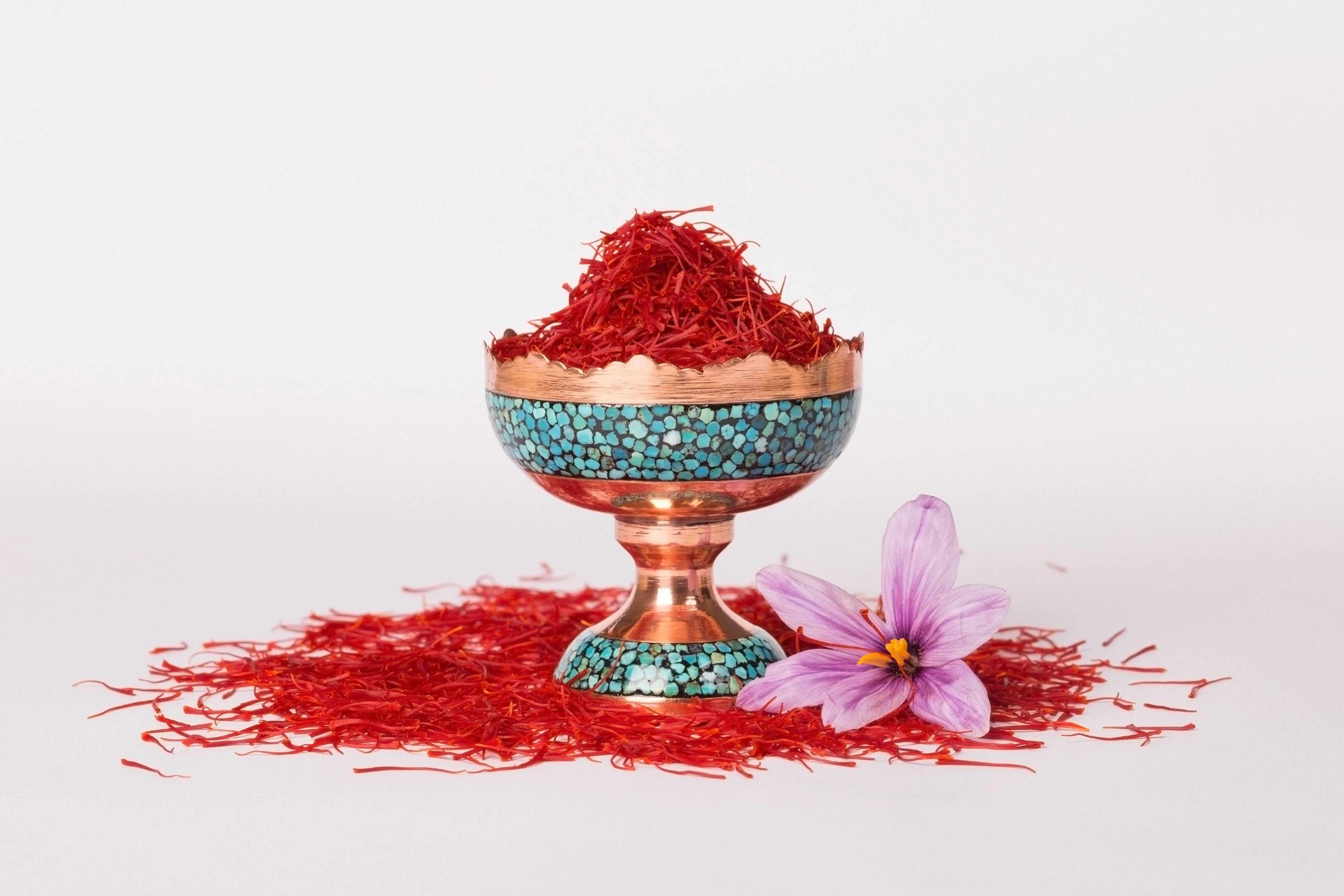 high quality saffron in tibet chalice